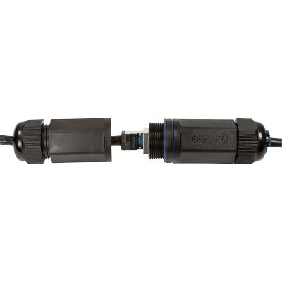 7. Logilink Outdoor PE Patchkabel CAT.6A S/FTP, schwarz, 50,0 m
