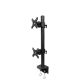 Neomounts FPMA-D960DVBLACKPLUS Monitorhalterung/Ständer 124,5 cm (49") Schreibtisch Schwarz