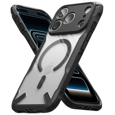 5. Ringke Fusion X Magnetische MagSafe Hülle für iPhone 18 Pro Max / 17 Pro Max – Schwarz