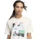 4. adidas Memories of Sport Outdoor-Grafik-T-Shirt für Herren, Creme, KC7095