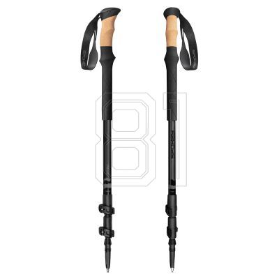 6. Spokey Zodiac Trekkingstöcke 105-135 cm dreiteilig SPK-944817