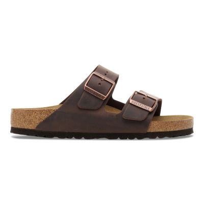 12. Birkenstock Arizona Nubuck Habana Narrow Brown Damen/Herren Flip-Flops (52533)