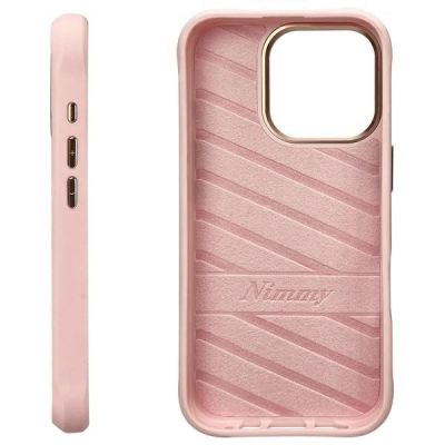 2. Nimmy Glasses Cool Cat Case für iPhone 16 Pro - Rosa