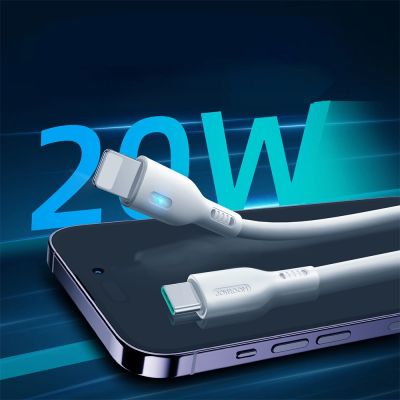 2. Joyroom Premium Series A13 Lightning / USB-C 20W 2m Kabel - Weiß