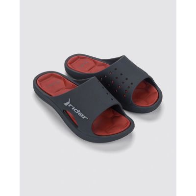 4. Rider Schuhe Herren Sport Flip-Flops Bay XIV Ad bequeme graue Hausschuhe