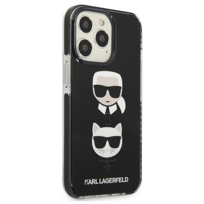 4. Karl Lagerfeld Karl&Choupette Head Case für iPhone 13 Pro / iPhone 13 - Schwarz