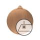 2. Medaille mit Gravur auf Laminat