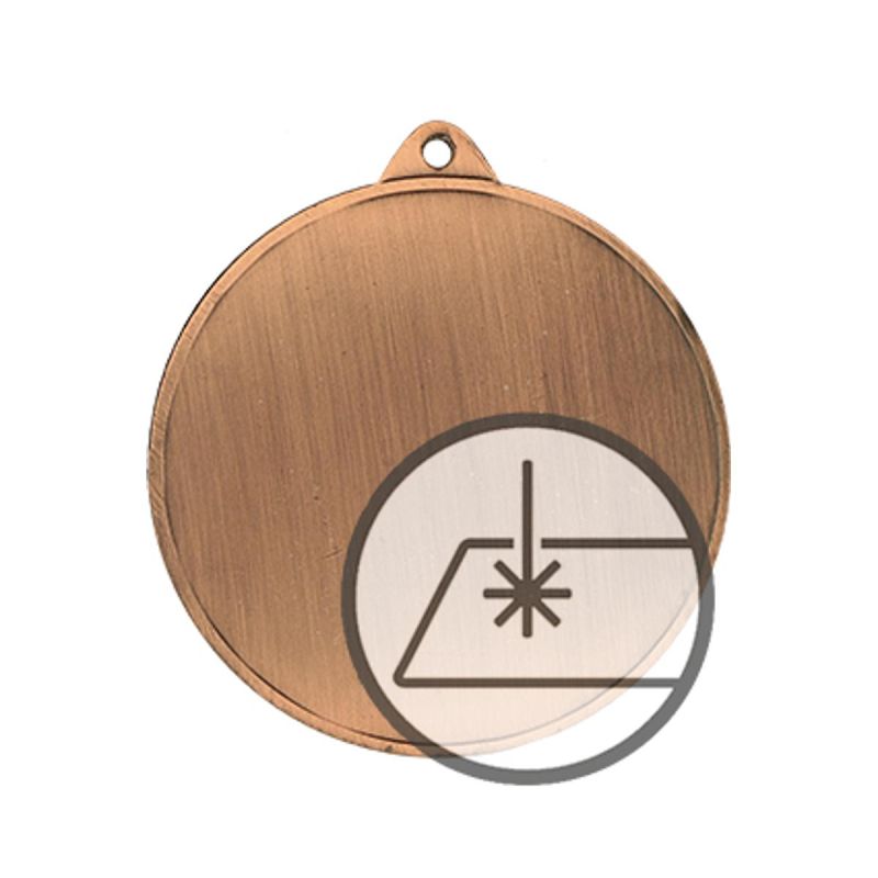 2. Medaille mit Gravur auf Laminat