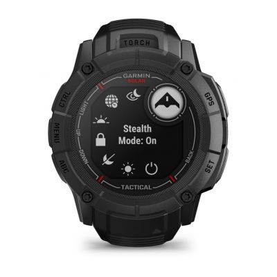 9. Garmin Instinct 2X Solar Tactical Edition Schwarze Uhr