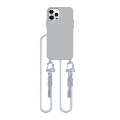 2. Tech-Protect MagNecklace MagSafe-Hülle für iPhone 12 / 12 Pro – Grau