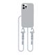 2. Tech-Protect MagNecklace MagSafe-Hülle für iPhone 12 / 12 Pro – Grau