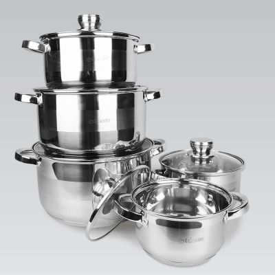 3. MR-2220-10 MAESTRO 10-teiliges Kochgeschirr-Set