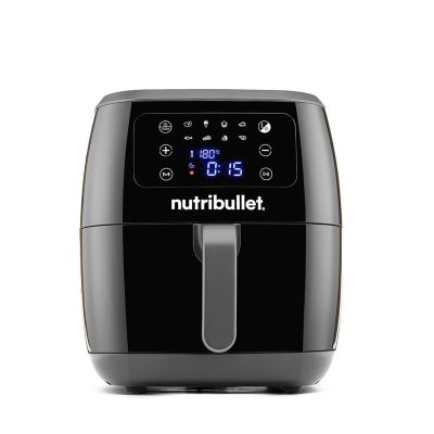 8. NutriBullet XXL Digitale Heißluftfritteuse, 7 Liter, 1800 W, Schwarz
