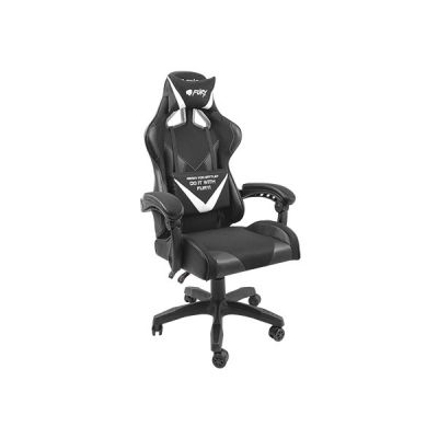 3. FURY AVENGER L GAMING-STUHL SCHWARZ-WEISS NFF-1711