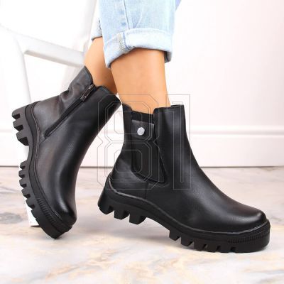10. Isolierte Stiefeletten mit Tasche Potocki W WOL186 schwarz