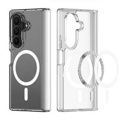 5. Dux Ducis Clin Mag Case für Samsung Galaxy Z Fold 8 / Z Fold 7, kompatibel mit MagSafe – Transparent
