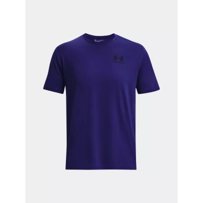 Under Armour T-Shirt mit Logo auf der linken Brust, Größe M, 1326799-468