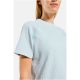 6. Damen-T-Shirt mit kurzen Ärmeln ODLO Crew Neck s/s CUBIC, blau
