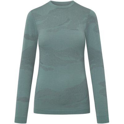 10. VIKING Gasher Lady Set Merino Damen Unterwäsche Größe M grün