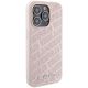 4. Karl Lagerfeld Quilted K Pattern Hülle für iPhone 15 Pro Max – Rosa