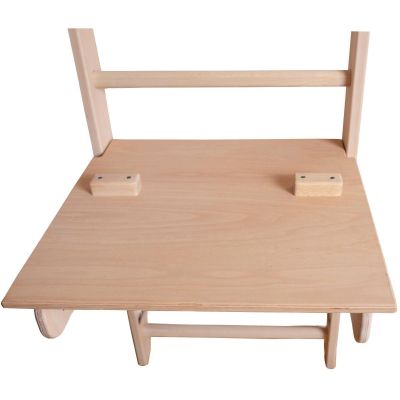 89. Klimmzugleiter aus Holz mit Schreibtischbank K 112