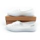 9. Lacoste Damen-Sneaker Median Ballerinaschuhe weiß