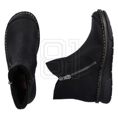 32. Bequeme isolierte Stiefeletten Rieker W RKR612 schwarz