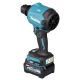 2. Makita AS001GZ Akku-Laubbläser, Schwarz/Blau, 40 V