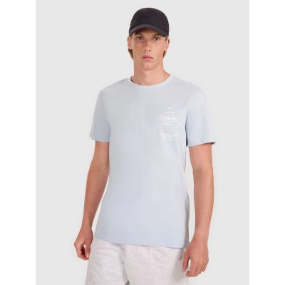 Herren T-Shirt mit normalem Aufdruck 4F 4FRSS25TTSHM2688-34S