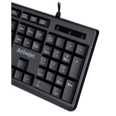 4. Activejet K-3803S USB-Kabeltastatur