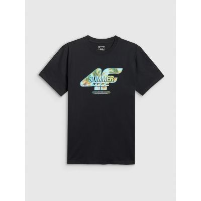 5. Herren-T-Shirt mit Aufdruck, regulär, Größe 4F 4FRSS26TTSHM4305-20S