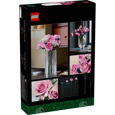 37. LEGO Botanische Kollektion 10374 – Rosa Rosenstrauß