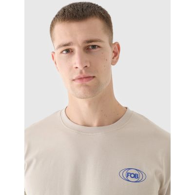 6. Oversize-T-Shirt für Herren mit Aufdruck 4F 4FRSS24TTSHM2535-83S