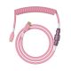 Glorious Gaming GLO-KB-ACC-CBL-COIL-PPNK Tastatur-/Mauskabel, Pink, 1,4 m