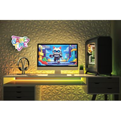 4. Activejet AJE-NEON GAME TIME LED-Leuchtreklame
