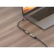 3. Equip 133492 Kabeladapter 0,15 m USB Typ-C HDMI Schwarz, Grau