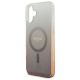 6. Guess IML Glitter Gradient MagSafe-Hülle für iPhone 16 Plus – braun