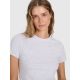 7. Damen-T-Shirt aus Baumwolle mit schmalem Schnitt 4F 4FWMM00TTSHF2255-27M