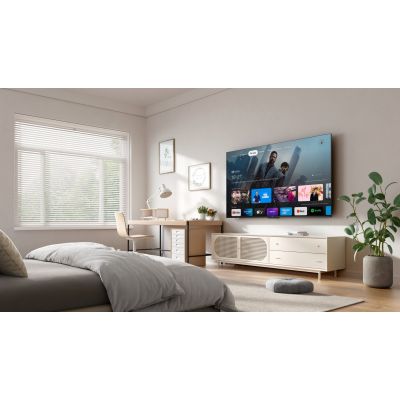 10. TCL 65P69K LED-Fernseher 65 Zoll 4K Ultra HD Google TV Dolby Atmos DVB-T2 Schwarz