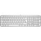 9. Logitech MX Keys S 920-011566 RF Wireless + Bluetooth QWERTZ-Tastatur, deutsches Aluminium, Weiß
