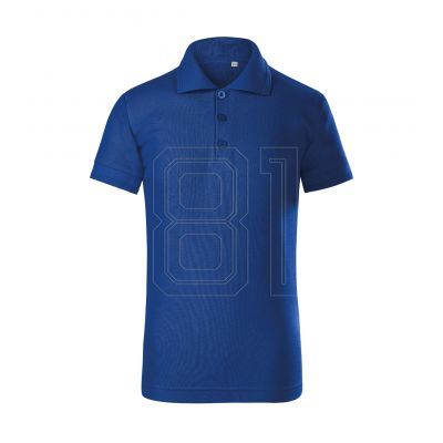 3. Malfini Pique Polo Free Jr MLI-F2205 kornblumenblaues Poloshirt