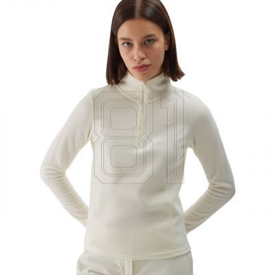 3. Fleece-Sweatshirt 4F W 4FWAW24UFLEF048 12S