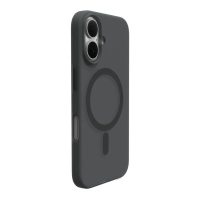 4. Puro Daylight MagSafe Silikonhülle für iPhone 16 Plus – Schwarz