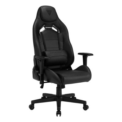 3. SENSE7 Vanguard Gaming-Stuhl, gepolsterter Sitz, Schwarz