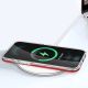 7. Klare 3in1 Hülle für iPhone 11 Pro Max Frame Cover Gel Rot