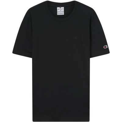 2. Champion Kurzarm-T-Shirt für Herren, Schwarz, 220278 KK001