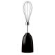 7. Smeg HBF03BLEU (101121) Stabmixer 700W Schwarz, Edelstahl