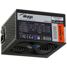 Akyga AK-U4-600 Netzteilmodul 600 W, 20+4-Pin-ATX, ATX, Schwarz