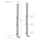 3. MACLEAN VESA-HALTERUNG FÜR SOUNDBAR, UNIVERSAL, MAX. 15 KG, MC-335
