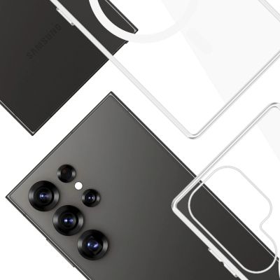 6. 3mk Clear MagCase Hülle für Samsung Galaxy S25 Ultra – transparent